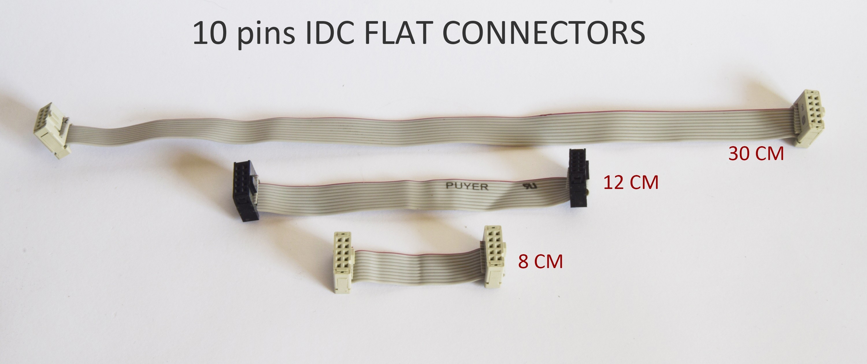10 PIN IDC FLAT Connector - 30 cm