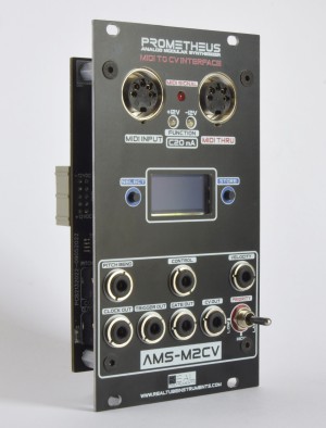 AMS-M2CV - Modular Eurorack Midi to CV/Gate Converter