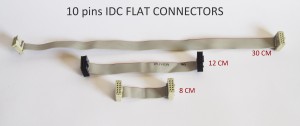 10 PIN IDC FLAT Connector - 30 cm